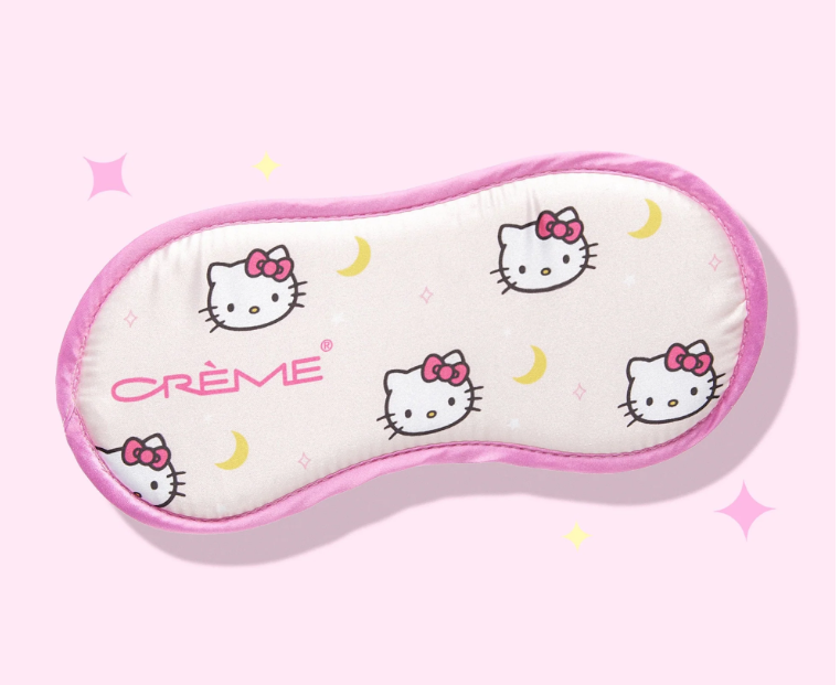 THE CRÈME SHOP X HELLO KITTY BEAUTY REST SILKY SLEEP MASK