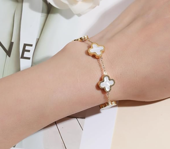 Clover Bracelet 18K Gold Plated