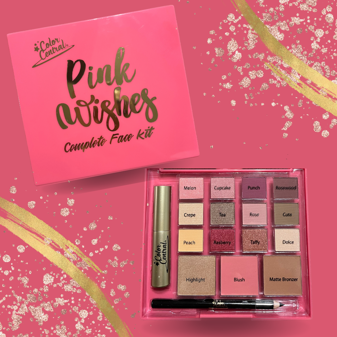 Color Central Pink Wishes Face Palette